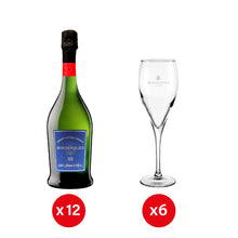 Cargar imagen en el visor de la galería, Montesquius Vintage Extra Brut Reserva 2021 - 6 copas GRATIS